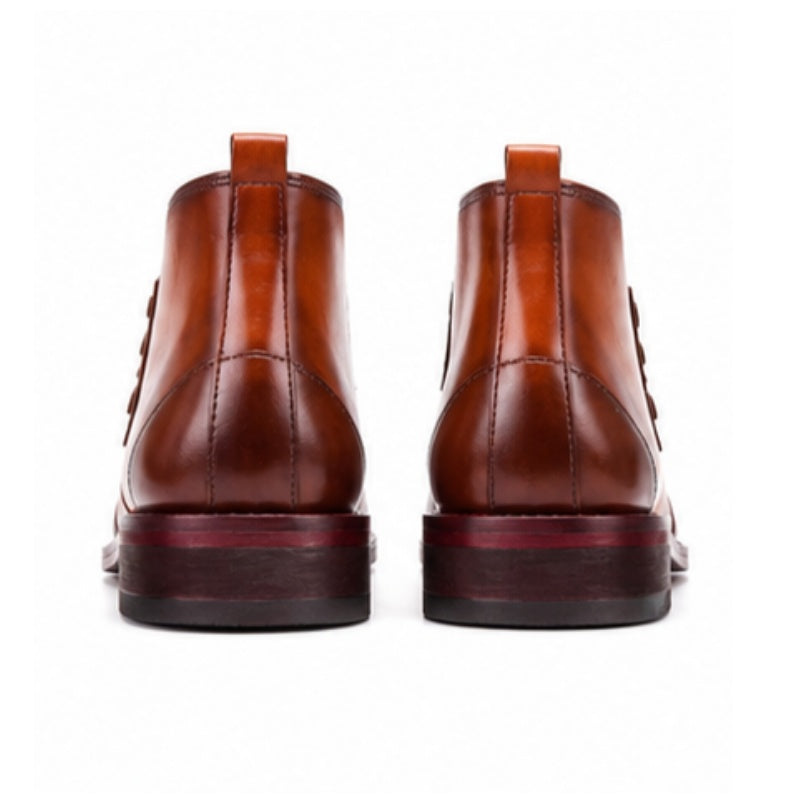 Men’s Premium Brown Formal Ankle Boots